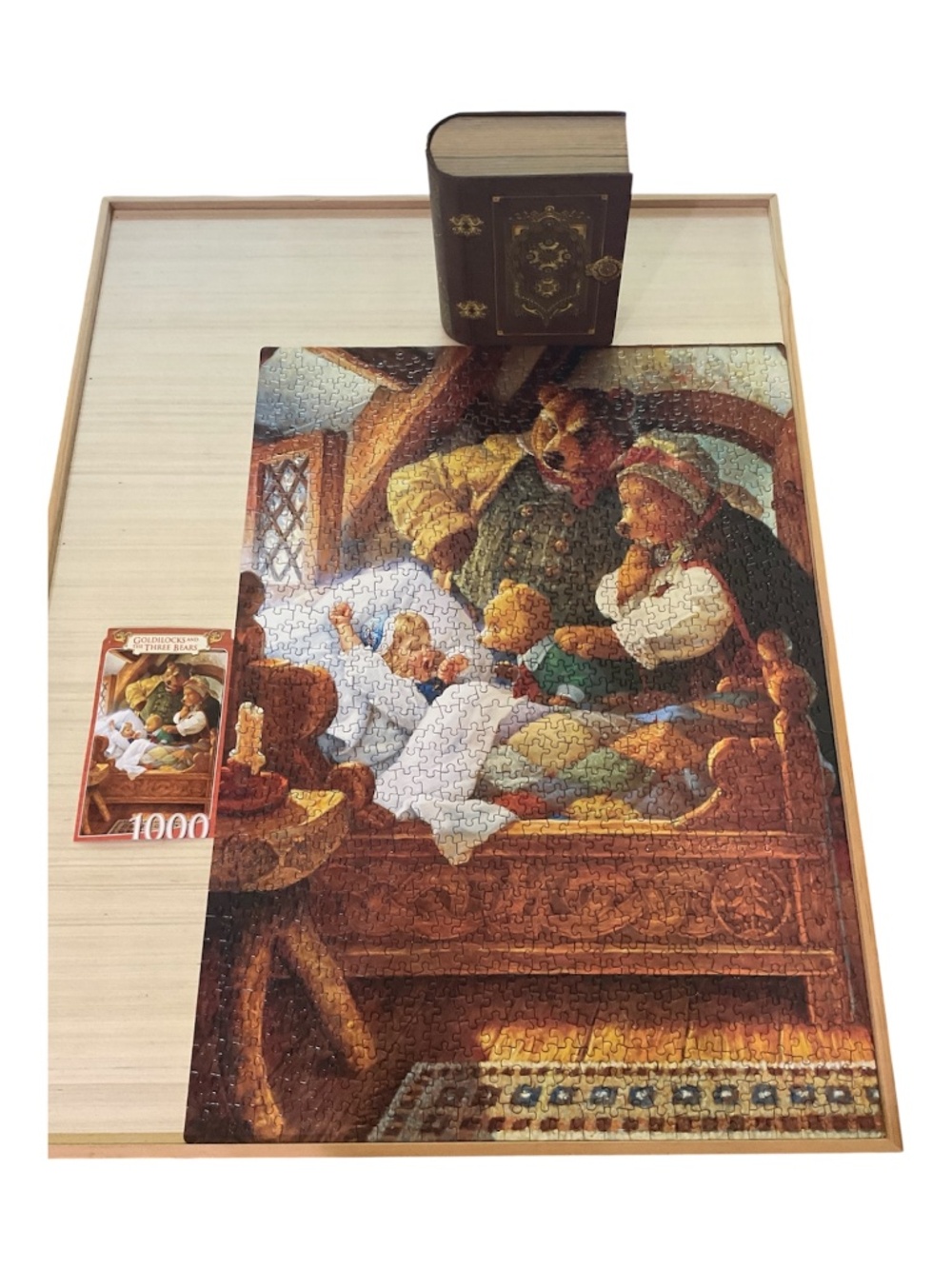 MasterPieces Goldilocks and the Three Bears 1000 Piece Puzzle #71146 Rare